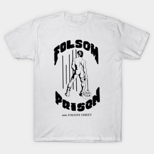 Folsom Prison Gay LGBT Retro Vintage T-Shirt